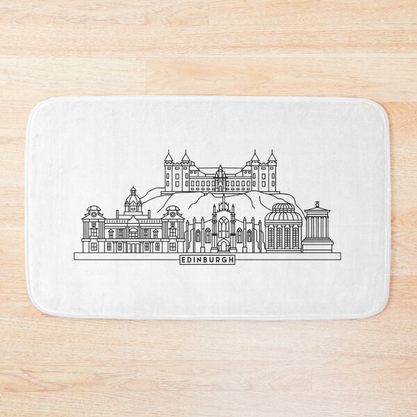 Item preview, Edinburgh Skyline  designed and sold by citysandculture.