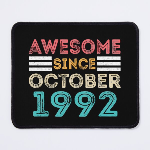 Item preview, Retro Vintage 28th Birthday - Awesome Since October 1992 designed and sold by meedTee.