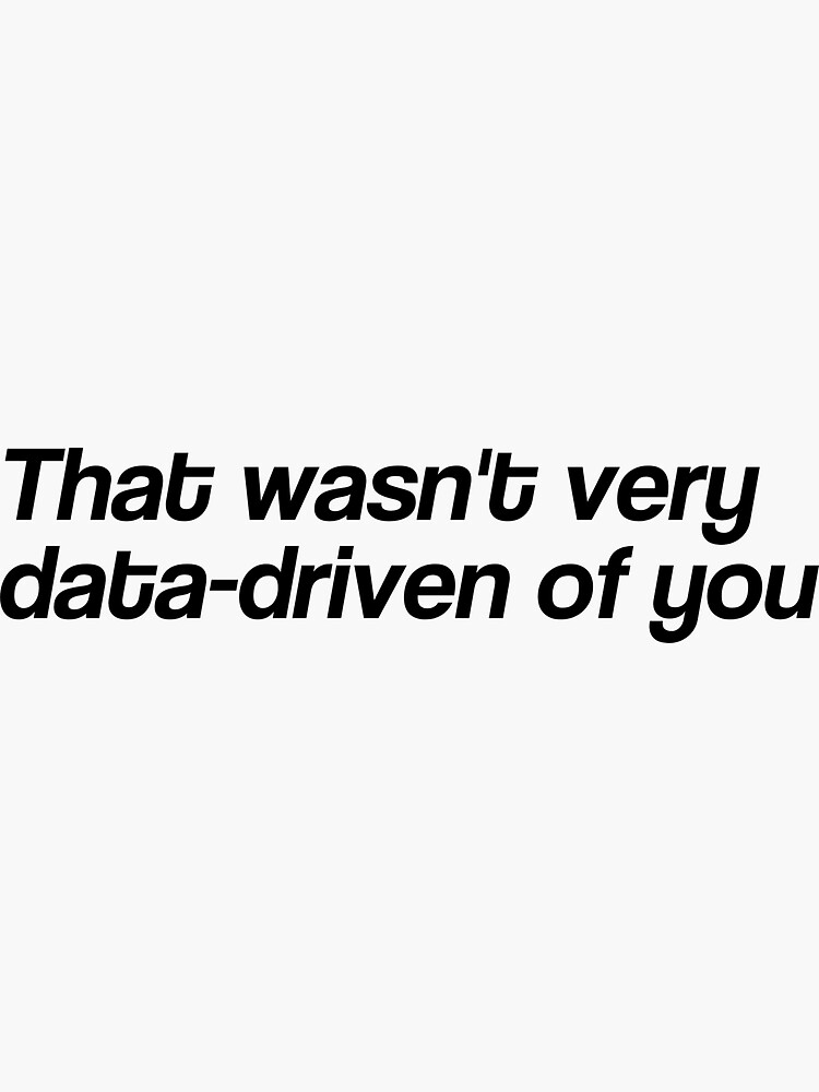 Thumbnail 3 of 3, Sticker, data-driven designed and sold by scootgraphics.