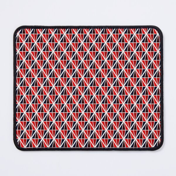 Item preview, Triangles Reds & Blues designed and sold by MC Art Studio.