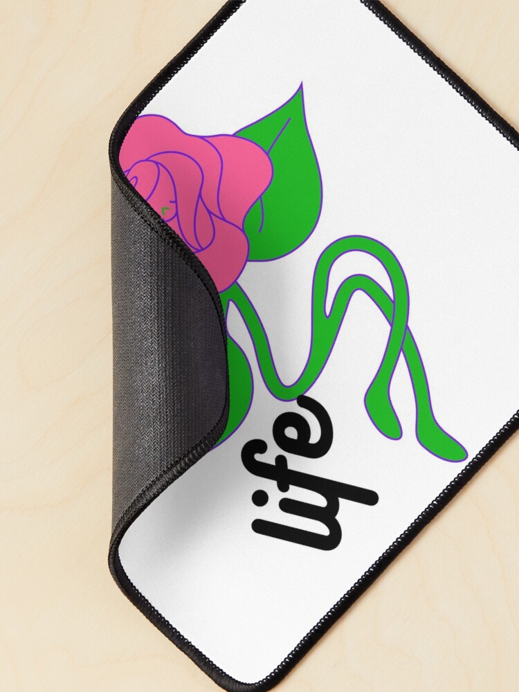 Thumbnail 2 of 5, Mouse Pad, Life. designed and sold by Dhilon2021.