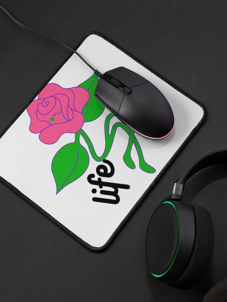 Thumbnail 4 of 5, Mouse Pad, Life. designed and sold by Dhilon2021.
