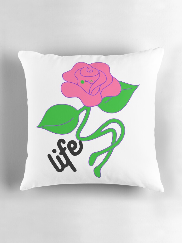 Thumbnail 3 of 4, Pillow, Life. designed and sold by Dhilon2021.