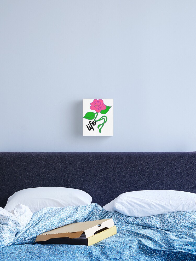 Thumbnail 2 of 3, Canvas Print, Life. designed and sold by Dhilon2021.