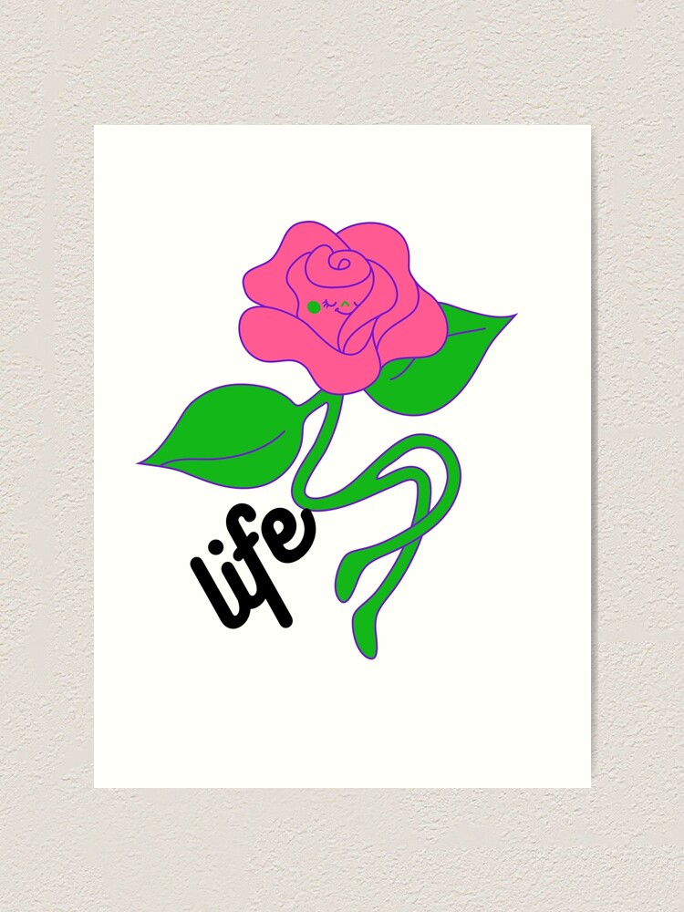 Thumbnail 1 of 3, Art Print, Life. designed and sold by Dhilon2021.