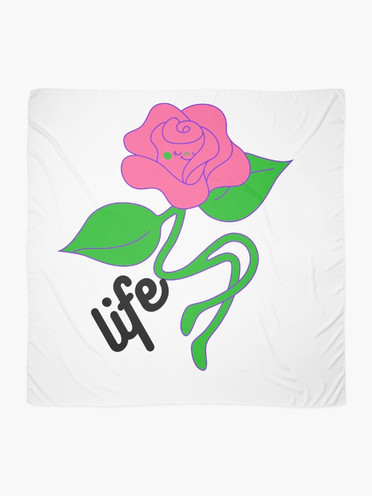 Thumbnail 2 of 3, Scarf, Life. designed and sold by Dhilon2021.