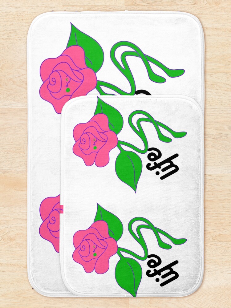 Thumbnail 5 of 6, Bath Mat, Life. designed and sold by Dhilon2021.