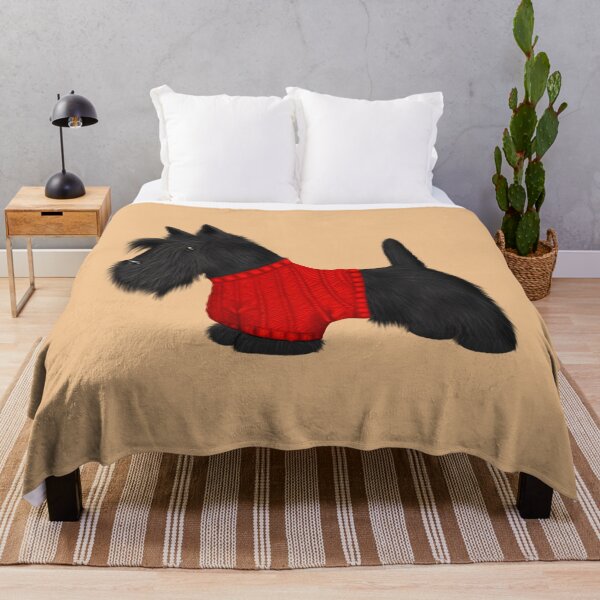 Item preview, Scotty Dog in Red Jumper designed and sold by Kittys-Art.