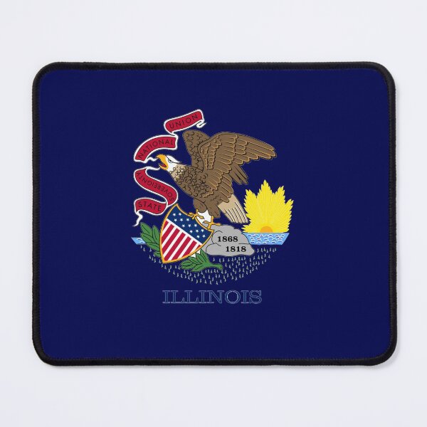 Item preview, Illinois State Flag Badge Pin designed and sold by deanworld.