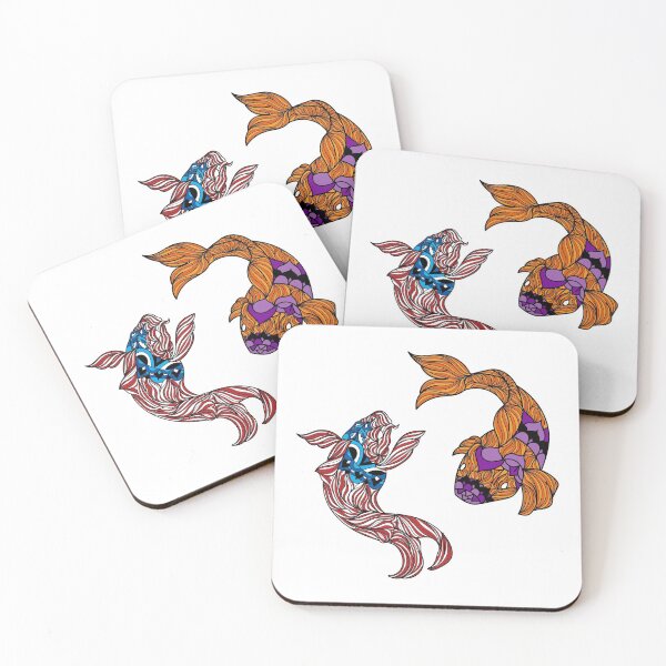 Item preview,   Koi Whisperer (No Text White Background ) designed and sold by RomeoSketches.