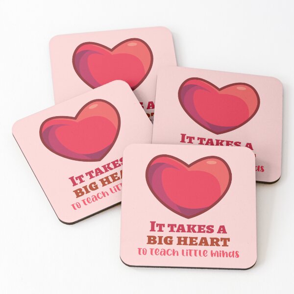 Item preview, It takes a big heart to teach little minds designed and sold by DKVanOss.