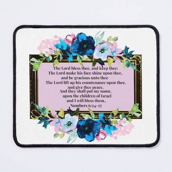 Item preview, NUMBERS 6 “‘“The Lord bless you     and keep you; the Lord make his face shine on you designed and sold by wildwhimsical.