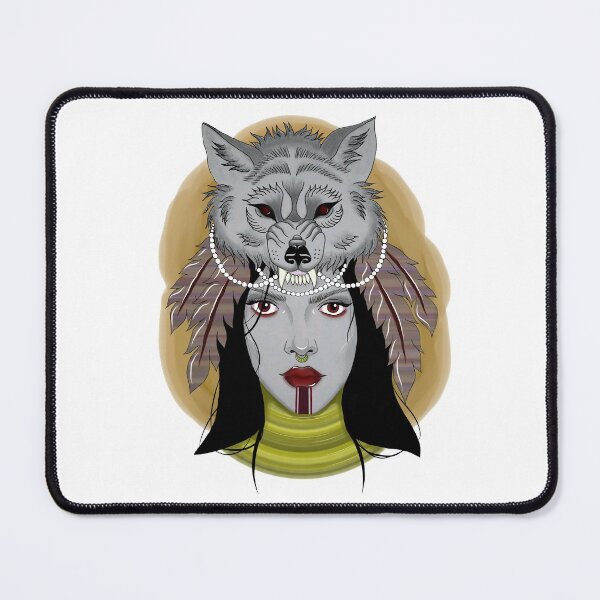 Item preview, WOLF HEADRESS designed and sold by emilyroseartCA.