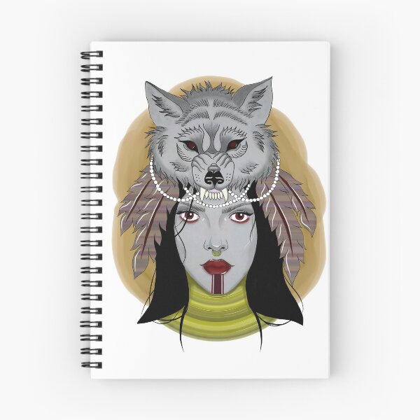 Item preview, WOLF HEADRESS designed and sold by emilyroseartCA.