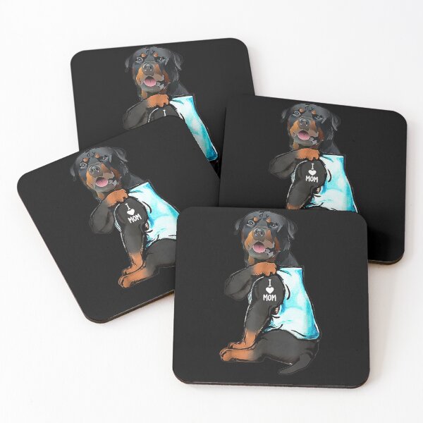 Item preview, Rottweiler I Love Mom Tattoo   designed and sold by coliviaokc.