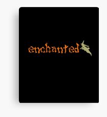 Enchanted Witch Fun Halloween Canvas Print