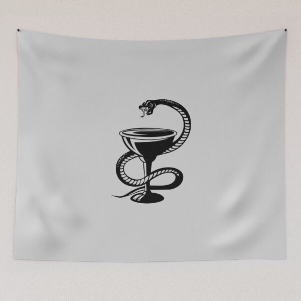 Item preview, snake viper drink graphic design black designed and sold by Avicularious.