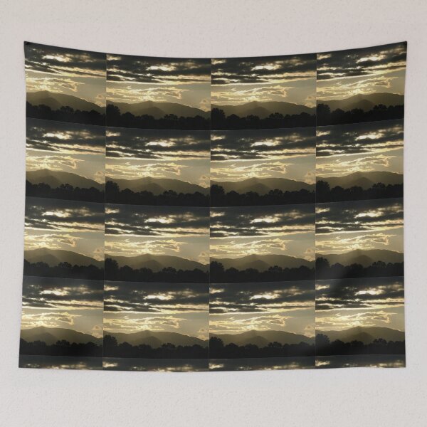 Item preview, Dark Clouds with Silver Linings in Smoky Mountains designed and sold by Jean Gregory Evans.