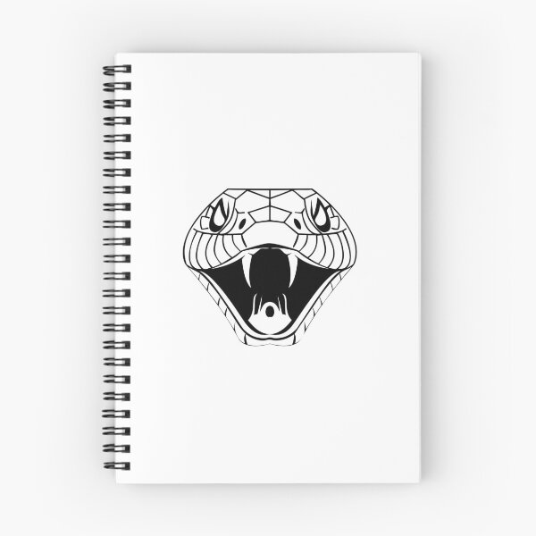 Item preview, snake viper head bite graphic design black designed and sold by Avicularious.