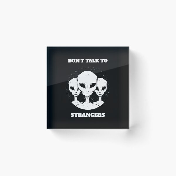 Item preview, Don't talk to strangers designed and sold by art-fox.