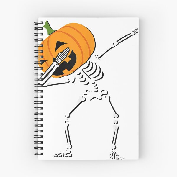 Item preview, Dabbing Skeleton Pumpkin Halloween Shirt designed and sold by SuchinChaisaeng.
