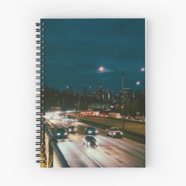 Item preview, Seattle Skyline Nightscape Highway designed and sold by Robtography.