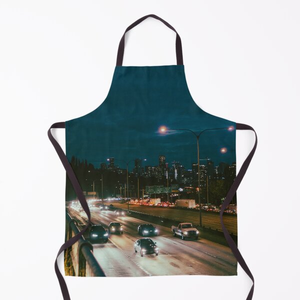 Artikelvorschau, Seattle Skyline Nightscape Highway entworfen und verkauft von Robtography.