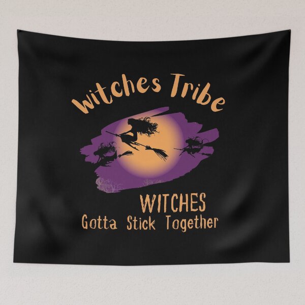 Item preview, Witches Tribe Funny Halloween Shirt designed and sold by beachchic.