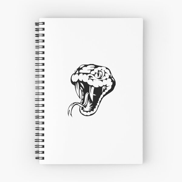 Item preview, snake viper head bite graphic design black designed and sold by Avicularious.