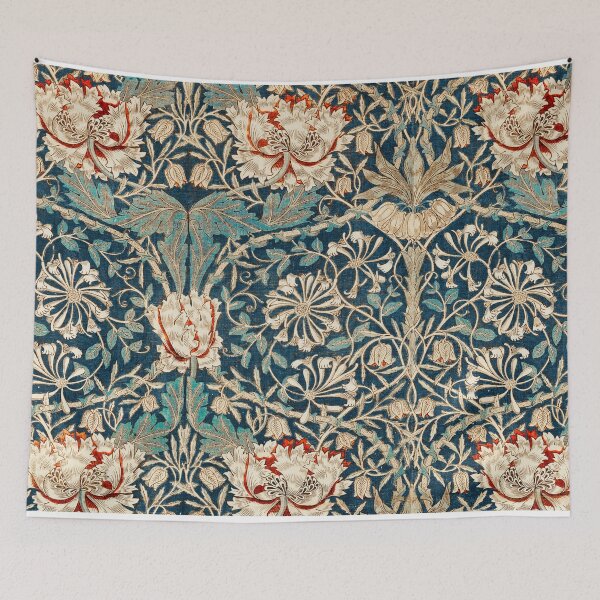 Item preview, Honeysuckle (1876) by William Morris 2 designed and sold by amrmab.