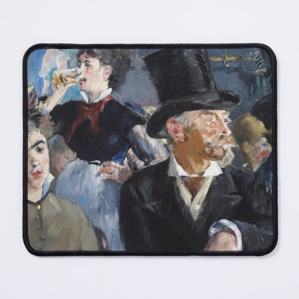 Item preview, Oil Painting The Café Concert (ca.1879) by Edouard Manet designed and sold by Designedbysm.