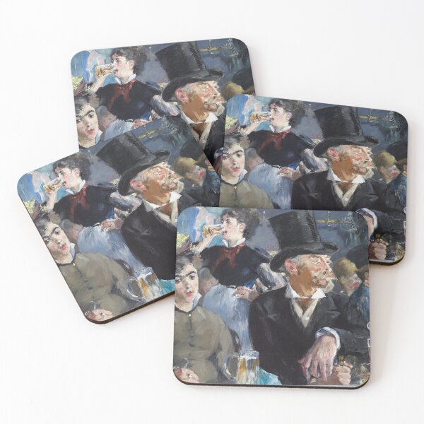 Item preview, Oil Painting The Café Concert (ca.1879) by Edouard Manet designed and sold by Designedbysm.