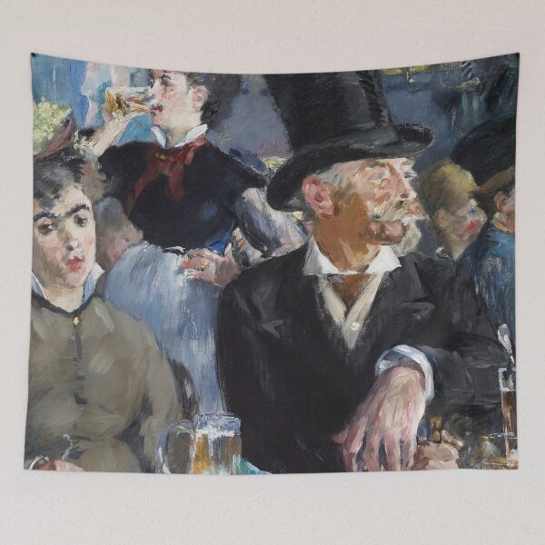 Item preview, Oil Painting The Café Concert (ca.1879) by Edouard Manet designed and sold by Designedbysm.