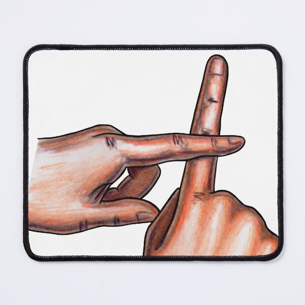 Item preview, crossed fingers designed and sold by Banosart.