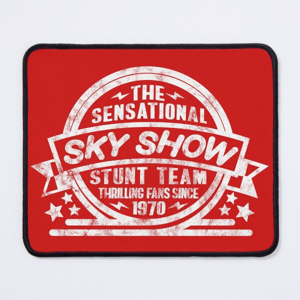 Item preview, 1970 - The Sensational Sky Show (Red - Worn) designed and sold by Justin Ellis.