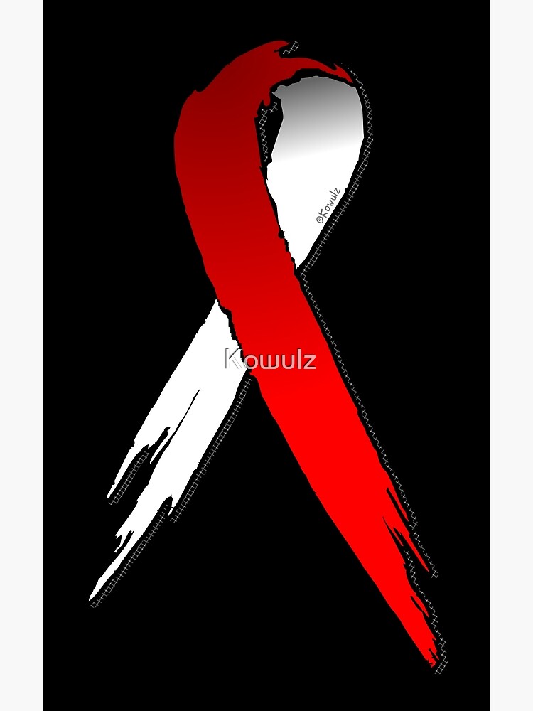 "Squamous Cell Skin Cancer Awareness Ribbon" Art Print for Sale by
