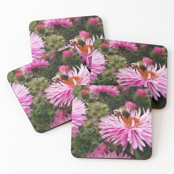 Item preview, A bee on an aster designed and sold by Yven-Dienst.