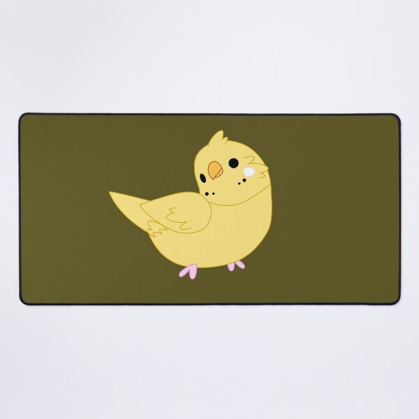 Item preview, Lutino Budgie (Parakeet) designed and sold by Wrenflight.