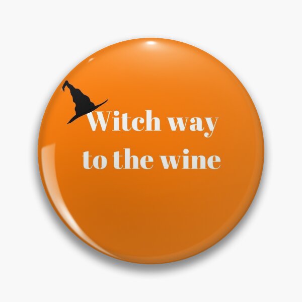 Item preview, witch way to the wine designed and sold by travelnerd.