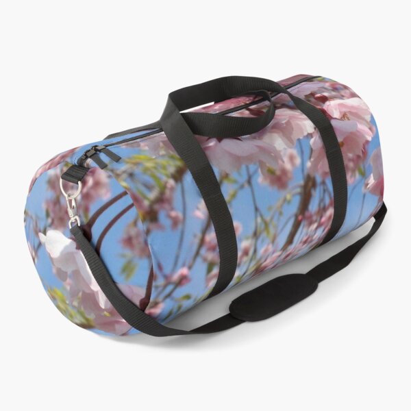Item preview, Pastel Pink Sakura Cherry Blossoms Under Clear Blue Skies designed and sold by citrusapple.