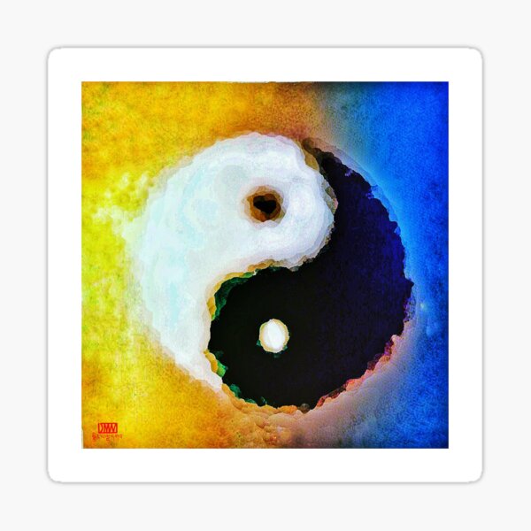 Yin Yang Sticker