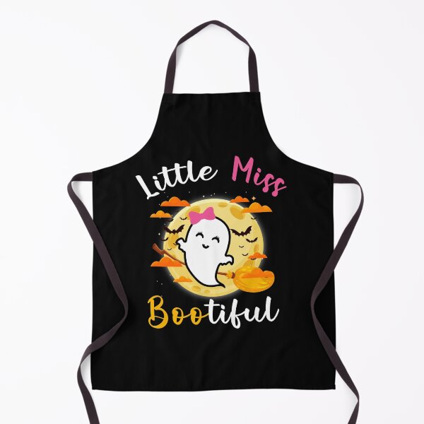 Item preview, Little Miss Boo-tiful Halloween Cute Moon and Broom Funny Halloween women gifts designed and sold by biigshow.