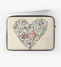 I Love Brompton Bikes Laptop Sleeve