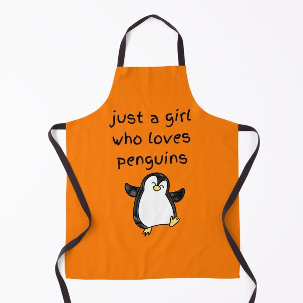 Item preview, just a girl who loves penguins designed and sold by travelnerd.