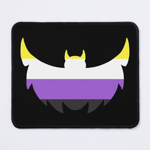 Item preview, nonbinary bat designed and sold by annoyingarts.