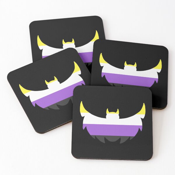 Item preview, nonbinary bat designed and sold by annoyingarts.