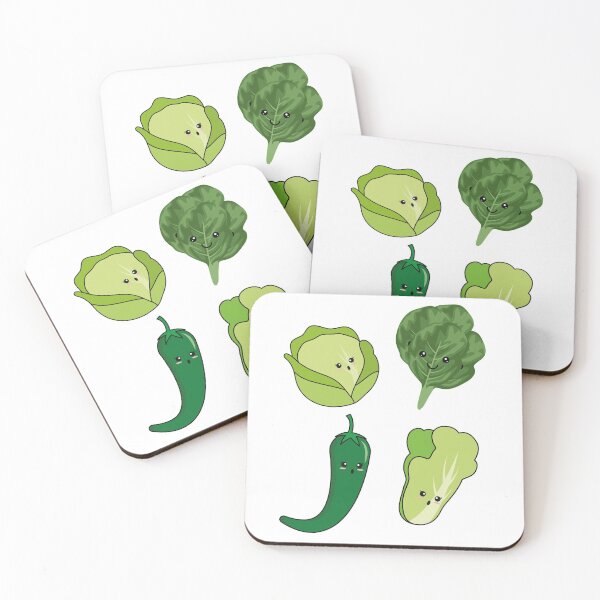 Item preview, Kawaii vegetables food  designed and sold by SweetbeStore.
