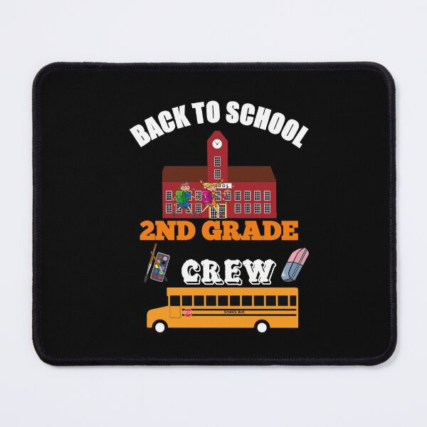 Item preview, Cute Kawaii Style School Bus 2nd Grade Crew Second Grade Teacher for kids - halloween baskets for college students designed and sold by The Nova Prints .