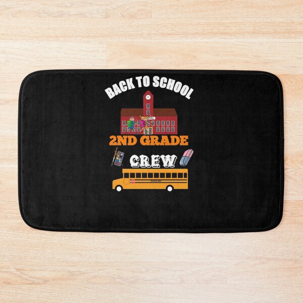 Item preview, Cute Kawaii Style School Bus 2nd Grade Crew Second Grade Teacher for kids - halloween baskets for college students designed and sold by The Nova Prints .