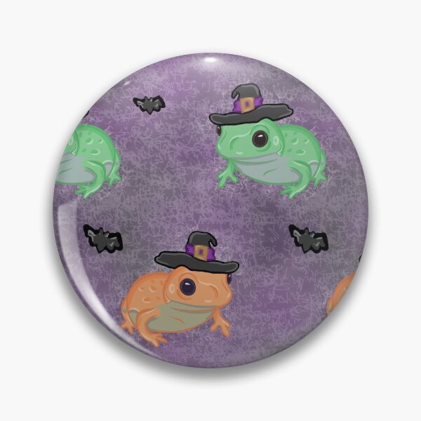 Item preview, Spooky Witch Frogs designed and sold by RoserinArt.